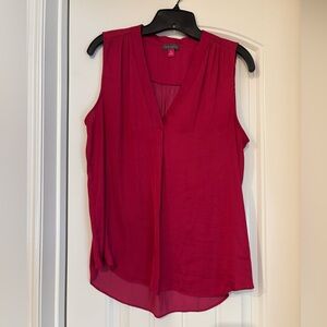 NWOT Vince Camuto Pink Sleeveless Blouse